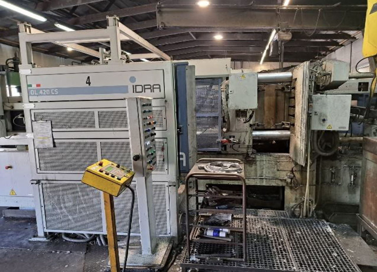 Idra OL 420 CS stroj na tlakové lití za studena KK1653, použitý
