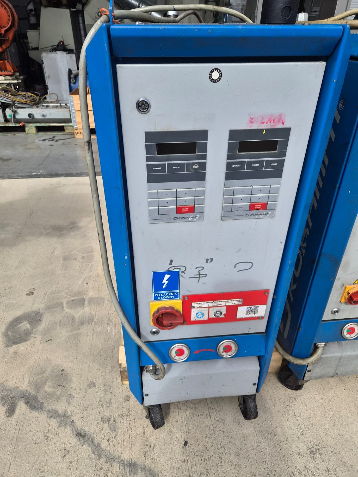 Řídicí jednotka teploty oleje Robamat Thermocast 3212 ZU2265, použitá