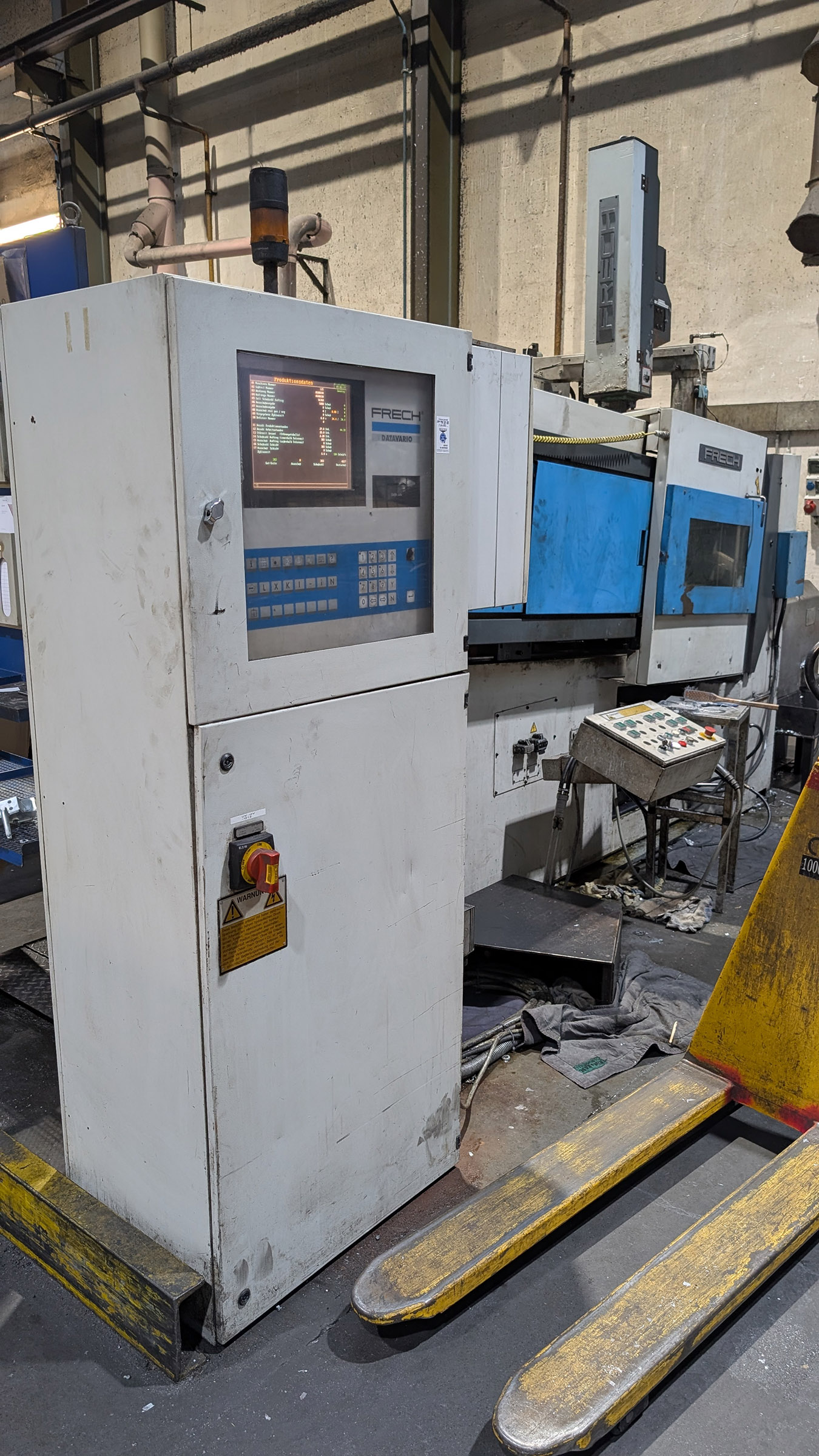 Frech DAW 125 S DV stroj na tlakové lití za tepla WK1479, použitý