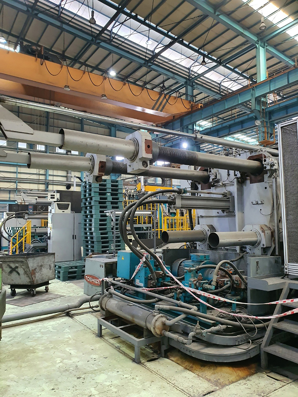 Bühler Evolution 140 D stroj na tlakové lití za studena KK1651, použitý Bühler Evolution 140 D stroj na tlakové lití za studena KK1651, použitý