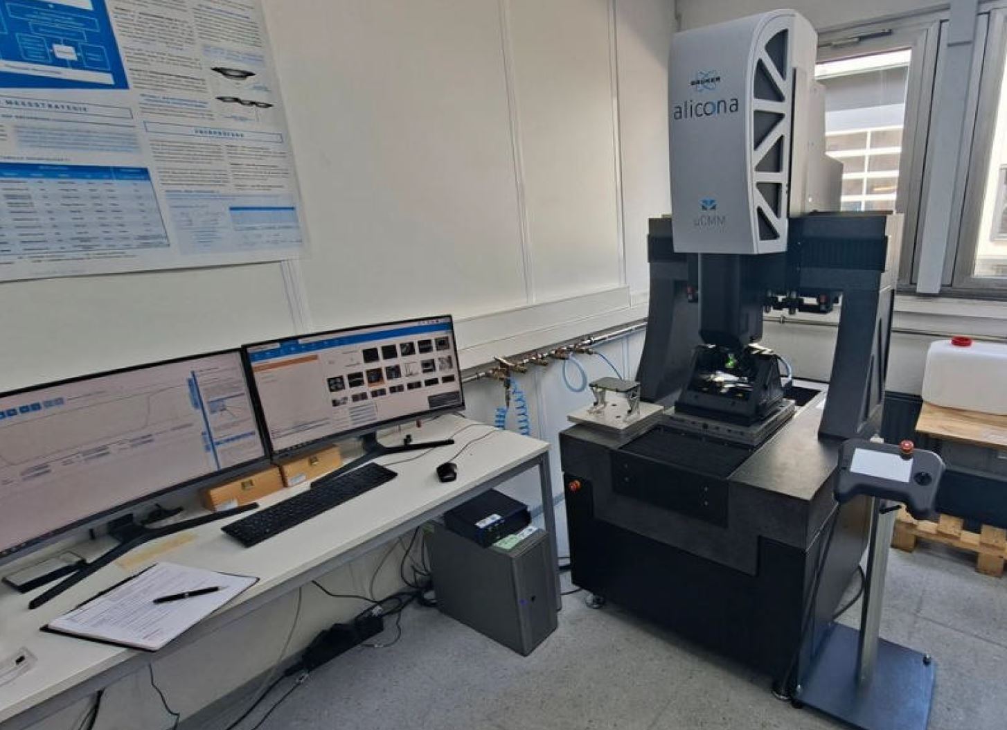 Bruker Alicona μCMM – optický 3D mikrokoordinátový měřicí přístroj ZU2304, použitý