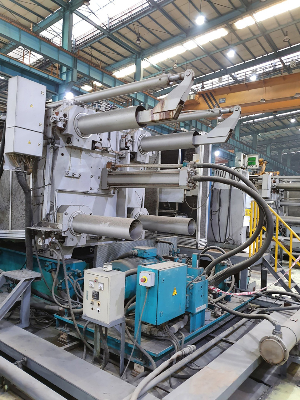 Bühler Evolution 140 D stroj na tlakové lití za studena KK1650, použitý Bühler Evolution 140 D stroj na tlakové lití za studena KK1650, použitý