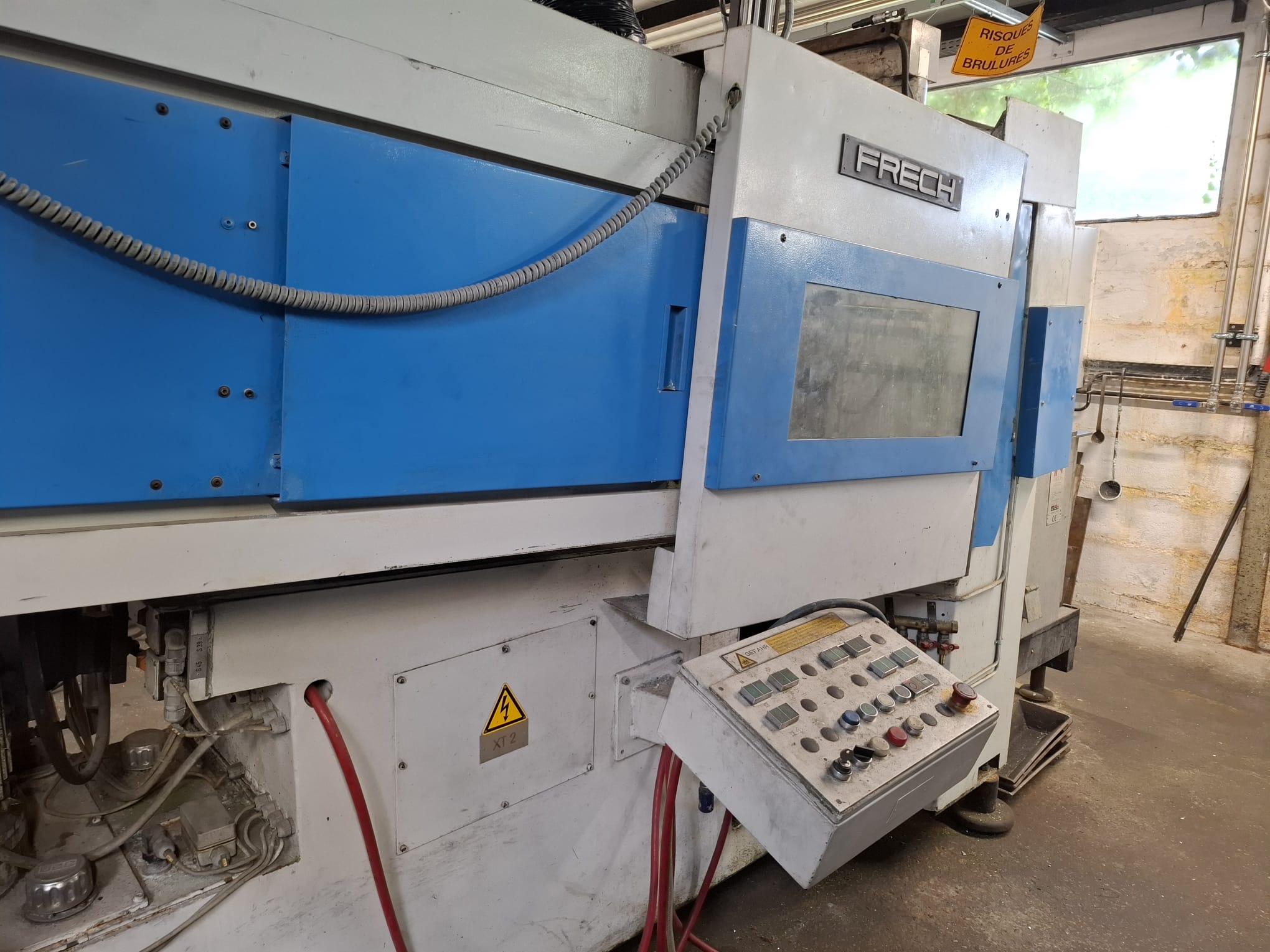 Tlakový licí stroj s horkou komorou Frech DAW 50, model WK1483, použitý