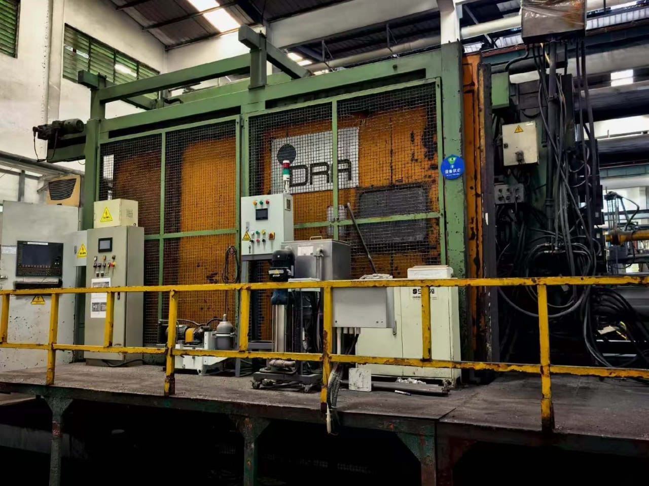 Tlakový licí stroj Idra OL 3000 PRP s chladicí komorou, model KK1713, použitý